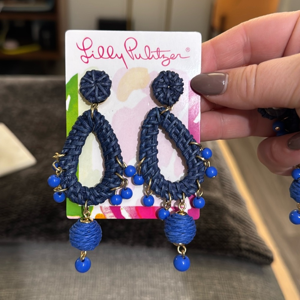Lilly Pulitzer earrings